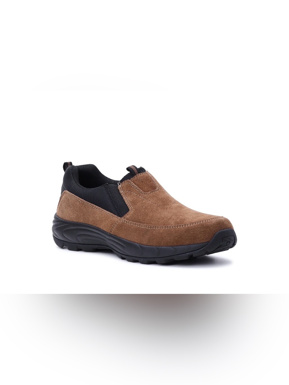 George Men's Rugged Moc Slip On Shoes, Brown Size 11.5